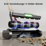 FDUXUD Akku Staubsauger 650W/55kPa – Kabelloses Hochleistungsgerät mit 70 Min Laufzeit – Bild 5
