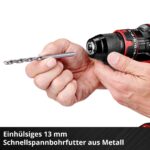 Einhell TE-CD 18/44 Li-i Akku-Schlagbohrschrauber – 44 Nm mit Power X-Change System – Bild 7