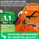 Clever Dreams Hundedecke Auto Rückbank – Wasserdichter Autoschutz mit abnehmbarer Schmutzfangmatte – Bild 6