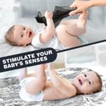 Joyreal Schwarz-Weiss Spielzeug Set 13tlg. – Sensorisches Baby Spielzeug 0-6 Monate – Bild 4