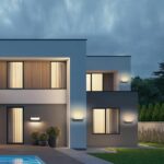 SANSHI 30W LED-Wandlampe mit 350° Schwenkpanel – IP65 Außenleuchte für Garten & Terrasse – Bild 7
