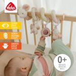 Fehn Activity-Spirale Maus – Motorikspielzeug mit Rassel & Spiegel für Babys ab Geburt – Bild 3