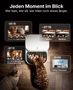 PETKIT YumShare Dual-Hopper Futterautomat mit KI-Gesichtserkennung – Smart Pet Feeder für Katzen & Hunde – Bild 3