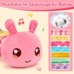 Lypsochaat Musikraupe – Montessori Sensorik Spielzeug für Neugeborene 0–12 Monate – Bild 3