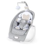 Ingenuity Cuddle Lamb Babywippe – Schaukel mit Vibration & Musik ab Geburt bis 18 kg