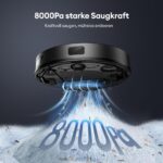 Ultenic Saugroboter mit Wischfunktion – 8000Pa Saugkraft, LiDAR Navigation & 180Min Laufzeit – Bild 3