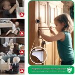 Magnetische Kindersicherung Schrank & Schubladen – Unsichtbar, ohne Bohren, 12er Set mit Schlüsseln – Bild 4