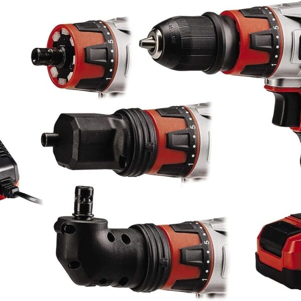 Einhell Akkuschrauber TE-CD 12/1 3X-Li – 12V Bohrschrauber mit Li-Ion Akku & Ladegerät