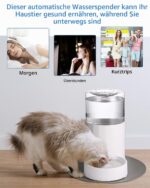 JOFLVA Automatischer Wasserspender 2.5L – Stromloser Trinkbrunnen für Hunde & Katzen – Bild 7