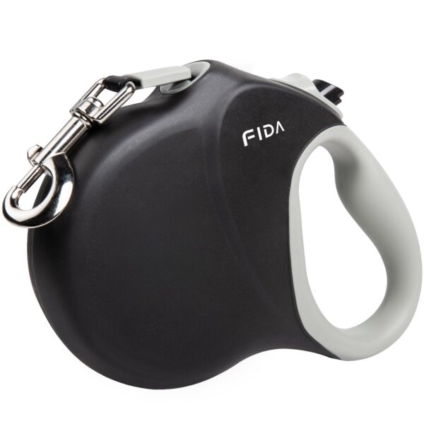 Fida 8m Hundeleine für grosse Hunde bis 50 kg – Robuste Rollleine mit Sicherheitsband