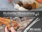 Fellschere 10,5 cm mit Mikroverzahnung – Profi-Hundeschere aus Solingen Made in Germany – Bild 3