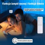 ANTENLICHT LED Deckenleuchte 40W 4500LM – Dimmbar 2700-6500K mit Fernbedienung & Memory-Funktion – Bild 7