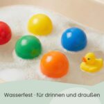 LittleTom 120 Bällebad-Bälle – BPA-freie Spielbälle für sichere motorische Entwicklung – Bild 9