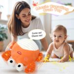 Vanplay Tanzende Krabbe – Musikalisches Krabbelspielzeug für Babys ab 6 Monaten – Bild 4