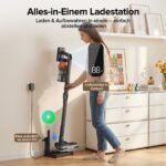 Lubluelu G30 Akkustaubsauger 55 kPa – Kabellos mit 70 Min. Laufzeit & 2-in-1-Ladestation – Bild 3