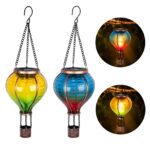 IEEILULU 2er Set Solar-Heissluftballon mit Flammeneffekt – Gartendeko für Aussen – Bild 7