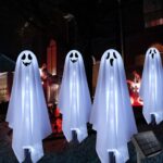 Homeleo Solar-Kürbisleuchten 6er Set – LED Gartenbeleuchtung für Halloween-Dekoration – Bild 7