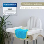 KiGATEX Babylätzchen 10er Pack, 30 x 40 cm – OEKO-TEX® zertifiziert für Babys – Bild 5