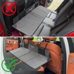 EULANT Auto Rücksitzbrücke 131x42 cm – Luftmatratze & Hundetransport für SUV & MPV – Bild 2