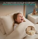 ALAVYA HOME® Kinderbettwäsche 100x135 Musselin – ÖkoTex zertifiziert für Allergiker – Bild 9