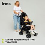 Lionelo Irma Buggy – Leichter Kinderwagen 7 kg mit Liegeposition & Einhand-Faltsystem – Bild 7