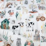 Kinderbettwäsche 100x135/40x60 cm Bauernhof – OEKO-TEX zertifizierte Baumwolle – Bild 8