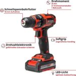 Einhell TC-CD 18/35 Li Akku-Bohrschrauber – 35 Nm mit PXC Akku & Ladegerät – Bild 4