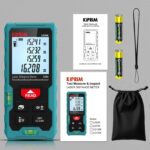 Kiprim LD50E Laser-Entfernungsmesser 50m – Profi-Messgerat mit ±1/16 Zoll Genauigkeit – Bild 4