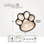 hellum Solar Pfoten 4 LED warmweiss – Gartenleuchte & Grablicht für Haustiere – Bild 5
