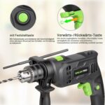 GALAX PRO 600W Schlagbohrmaschine – 3-in-1 Bohrer für Beton, Metall & Holz – Bild 6