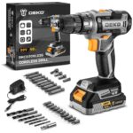 DEKOPRO Akku-Bohrschrauber 20 V – Komplett-Set für Möbelmontage & Heimwerken