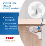 reer Magnetschloss 4er Set – Unsichtbare Kindersicherung für Schränke & Schubladen – Bild 6