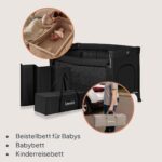 Lionelo Ellen 3in1 Reisebett für Neugeborene bis 15 kg – Beistellbett & Reisebett – Bild 4