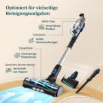 Levoit LVAC 300 Akku-Staubsauger – 99,99% HEPA Filter, 60 Min Laufzeit für 150 m² – Bild 8