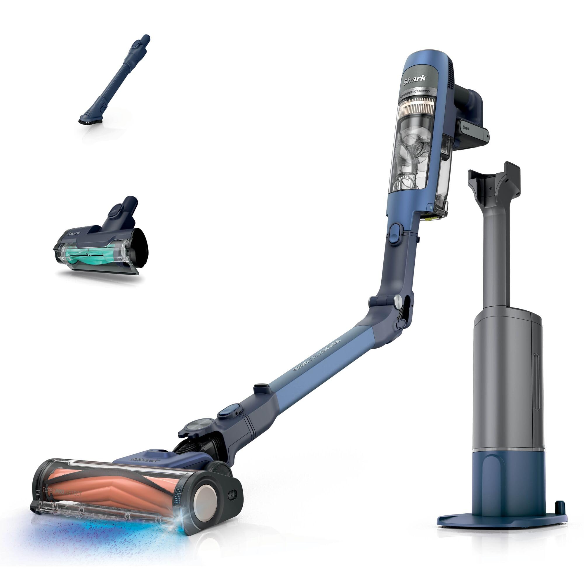 71AKeSskIHL._SY2000_.jpg Shark Detect Speed Clean & Empty Pet Pro – Akku-Staubsauger mit HEPA-Filtration & PowerDetect – Bild 1