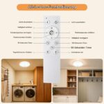 Swoieltr Akku-Deckenleuchte mit Bewegungsmelder & Magnet – Kabellos, dimmbar, 2er-Set – Bild 6