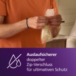 Philips Avent Muttermilchbeutel 180 ml – 50 vorsterilisierte BPA-freie Lagerbeutel – Bild 3