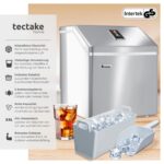 tectake Profi Eiswürfelmaschine 13 kg/24h – Klare Eiswürfel für Bar, Büro & Events – Bild 2