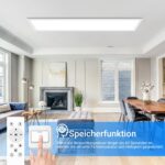 Peasur LED Deckenleuchte 120x30cm 4100lm – Dimmbar mit Fernbedienung & 3 Farbtemperaturen – Bild 5