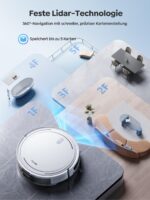 Vyzzle D10 Saugroboter mit Wischfunktion – 5000Pa Saugkraft & LDS Navigation – Bild 3