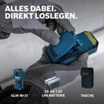 Bosch Professional GLM 40-31 Laser-Entfernungsmesser – Robust & präzise für die Baustelle – Bild 8