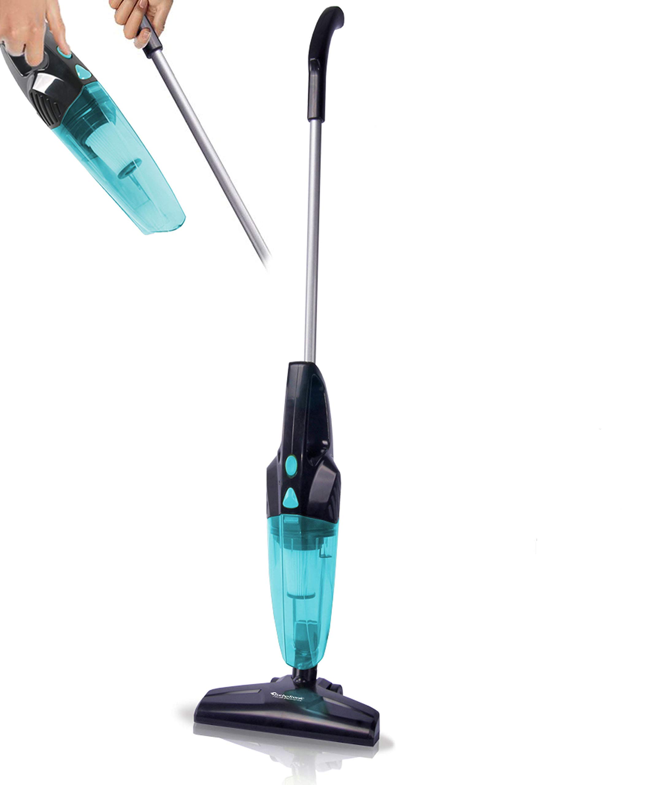 TurboTronic StormStick 800W 2in1 Stielstaubsauger – Zyklon-Technologie mit MIF-Filter