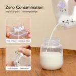 Momcozy Muttermilch-Aufbewahrungsbeutel 180 ml, 120er Pack – Temperatur-Farbwechsel & Doppelverschluss – Bild 6