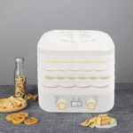 NoneDanGee Dörrautomat 160W mit Temperaturregler – 5 Fächer Dörrgerät für Obst, Gemüse & Fleisch – Bild 5