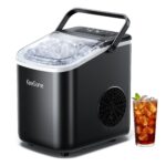 KeeGone Eiswürfelmaschine 1,2L – 9 Eiswürfel in 6 Min. für Küche, Büro & Bar