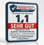 ALAVYA HOME® Hausbett Himmel Deko Set 3-tlg – Bio-Musselin Baumwolle, 125x350cm – Bild 6
