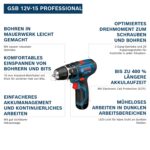 Bosch Professional GSB 12V-15 Akku-Schlagbohrschrauber – Kompakt & Kraftvoll – Bild 4