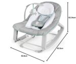 Ingenuity Keep Cozy 3-in-1 Wippe mit Vibrationen – Wächst mit Ihrem Baby bis 18 kg – Bild 3