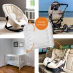 sleepling Babybettenset 80x80 cm Ganzjahresdecke & Kissen – OEKO-TEX zertifiziert – Bild 3