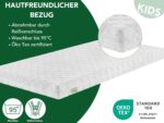 DREAMSTAR Ergo Kids Junior Kindermatratze 80x160 cm – Öko-TEX® zertifiziert für sicheren Schlaf – Bild 3